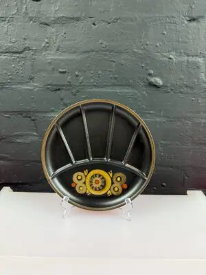 Vintage Denby Arabesque Hors d'Oeuvres Plate Dish 25.5 cm Wide Rare 6 Available