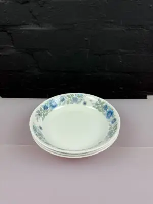 Wedgwood Clementine Soup Bowls 8" Wide Set of 3