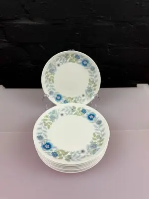 Wedgwood Clementine Tea / Side Plates 17 cm Wide Set of 8