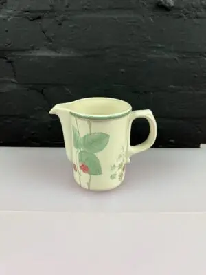 Wedgwood Raspberry Cane Large Milk / Cream Custard Jug 5.5" High