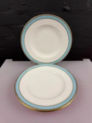 3 x Royal Crown Derby Fifth Avenue A.1265 Dinner Plates 27 cm Wide Set
