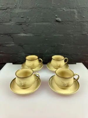 4 x Denby Images / Memories Tea Cups and Saucers 3 Sets Available