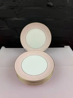 6 x Noritake Stratford 5652 Salad Plates 8.25" Wide 2 Sets Available