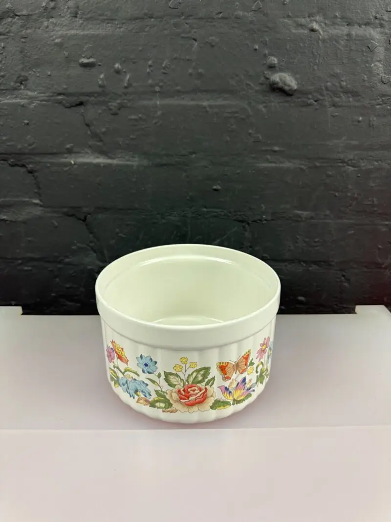 Aynsley-Cottage-Garden-Open-Souffle-Serving-Dish-Hystyle-75-Wide-45-High-326279319628 Aynsley Cottage Garden Open Souffle Serving Dish Hystyle 7.5" Wide 4.5" High