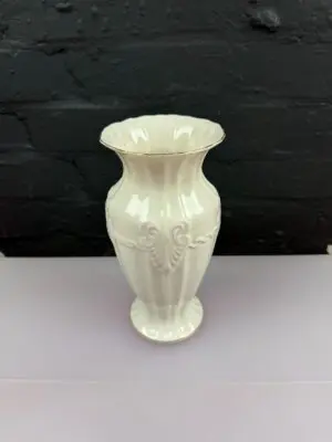 Belleek Georgian Shell Flower Vase 8.75" High