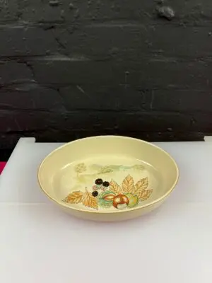 Denby Autumn Scenes Oval Roasting Vegetable Serving Dish 11.25" x 8.5"