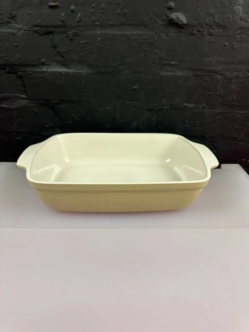 Denby Caramel Handled Rectangle Roasting Serving Dish RARE 14.25" Last 1