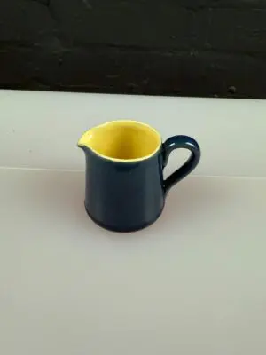 Denby Cottage Blue Cream / Milk Jug 7 cm High 0.25 Pint