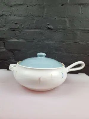 Denby Dream Stars Moon Handled Covered Casserole Dish RARE