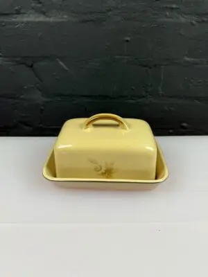 Denby Memories / Images Loop Handle Covered / Lidded Butter Dish