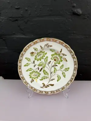 Royal Crown Derby Green Panel 2nd Quality Salad Plate 8.5" Wide MMVII 2007