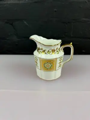 Royal Crown Derby Green Panel Milk / Cream Jug 11 cm MMVII 2007 2nd Quality