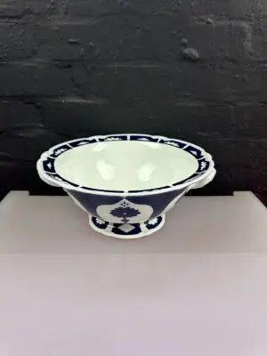 Royal Crown Derby Unfinished Imari 1128 Blue & White Large Soup Tureen 13" Wide