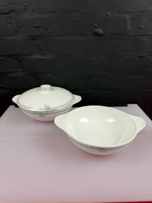 Royal Doulton Andante H5083 Covered Vegetable Serving Dishes 2 Base 1 x Lid
