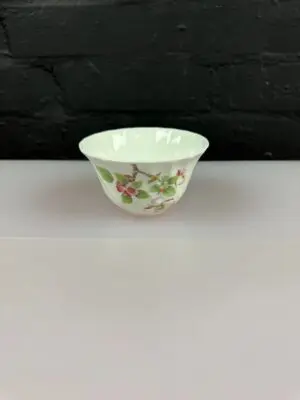 Wedgwood Apple Blossom Open Sugar Bowl 4.5" x 2.5"