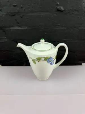 Wedgwood Blue Delphi Coffee Pot 2 Pints 2 Available