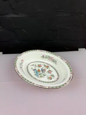 Wedgwood Kutani Crane Oval Open Vegetable Serving Dish Bowl 11" x 8" 7 Available