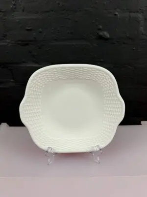 Wedgwood Nantucket Eared Square Cake Bread Plate 25.5 cm 2 Available