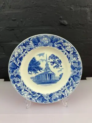 Wedgwood United States Manning Memorial Chapel Acadia University Collector Plate