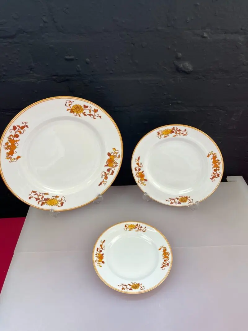 3 x Spode Hayashibara Plates Dinner 27 cm 20.5 cm Salad and Side 16 cm RARE Set