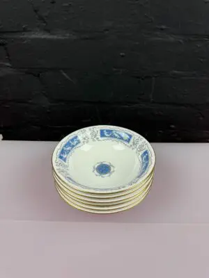 6 x Coalport Revelry Cereal Bowls 15.5 cm Wide Set