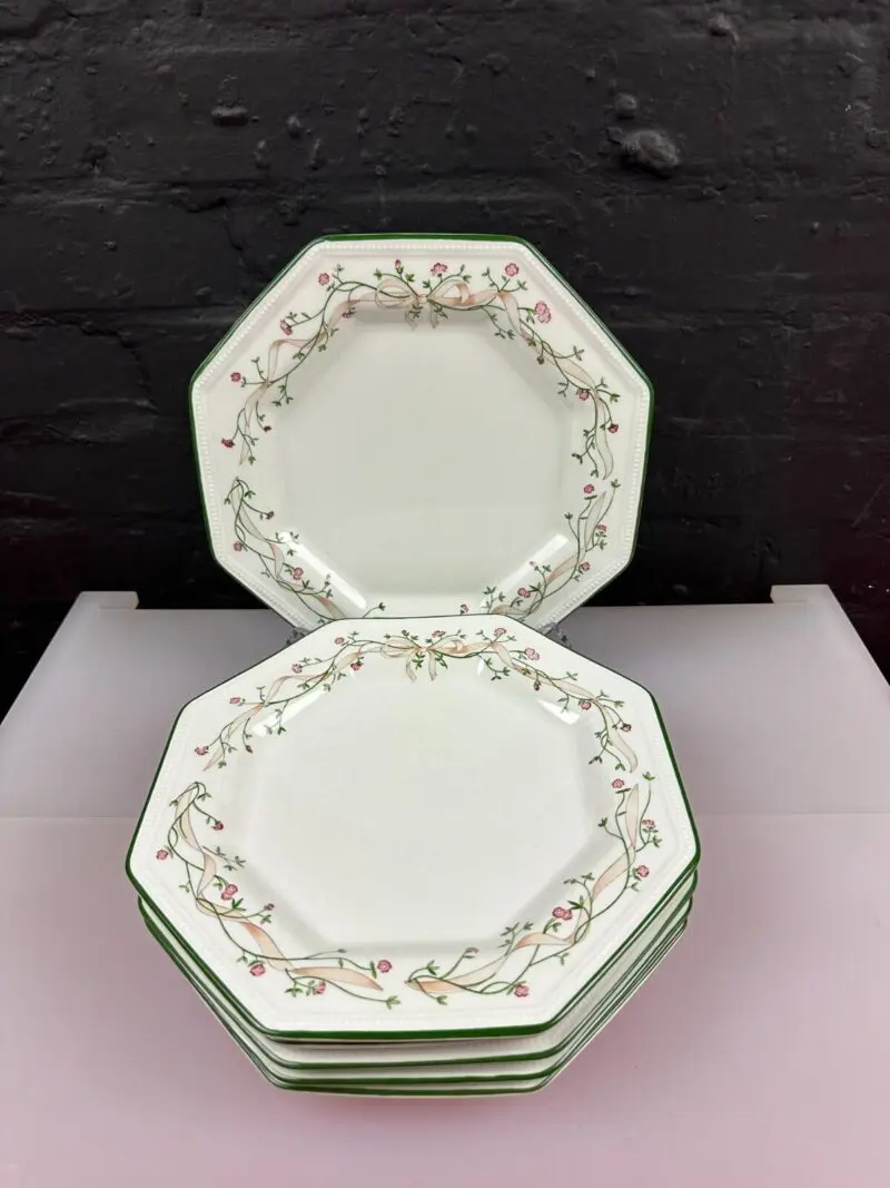 6 x Johnson Brothers Eternal Beau Dinner Plates 27.5 cm Wide 2 Sets Available