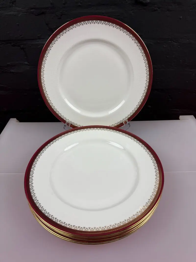 6 x Royal Albert Paragon Holyrood Dinner Plates 10.75" Wide Set