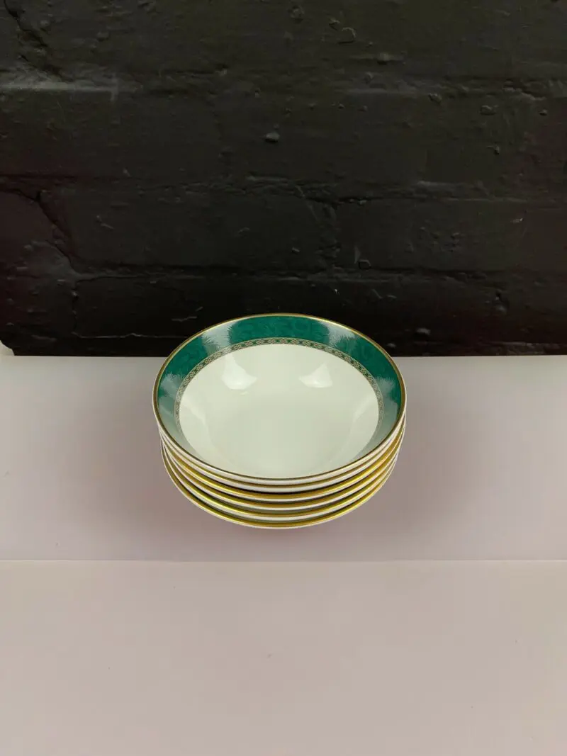 6 x St Michael Marks & And Spencer Pemberton Cereal Bowls 6" Wide Last 2 Sets