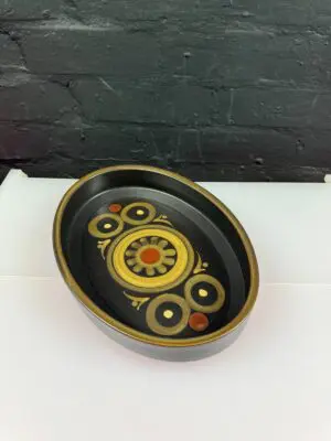 Denby Arabesque Oval Open Vegetable Serving Dish 29 cm x 21 cm 2 Available