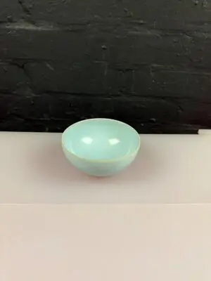 Denby Blue Linen Rice Bowl 13 cm Wide 1st Quality