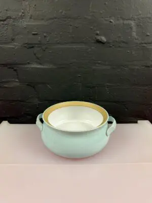 Denby Blue Linen Vegetable Serving / Casserole Dish Base 1st Quality