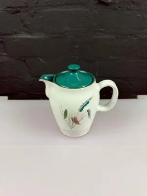 Denby Greenwheat Large 1.5 Pint Coffee Pot Signed