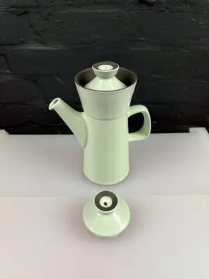 Denby Summit Small Coffee Pot With Spare Lid 8.25" High
