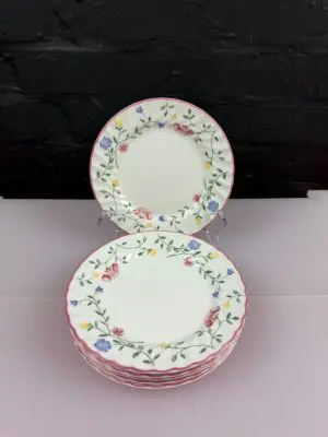 Johnson Brothers Summer Chintz Tea / Side Plates 17.5 cm Wide Set of 6