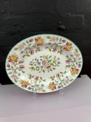 Minton Haddon Hall Oval Carving Serving Platter Plate 13.5" 2 Available