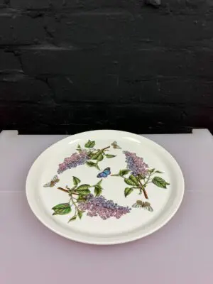 Portmeirion Botanic Garden Round Pizza Serving Platter Plate 30.5 cm Wide