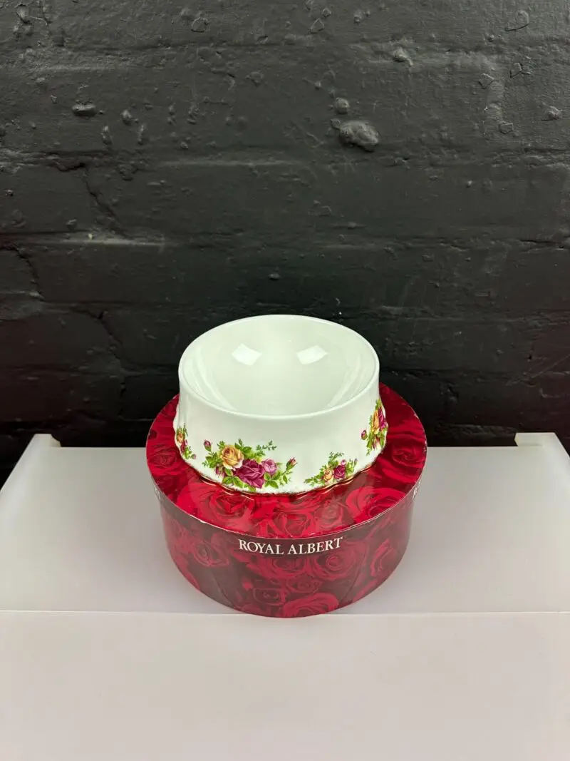 Royal-Albert-Old-Country-Roses-Large-Pet-Cat-Dog-Bowl-Bone-China-Boxed-2002-326844030719 Royal Albert Old Country Roses Large Pet Cat Dog Bowl Bone China Boxed 2002