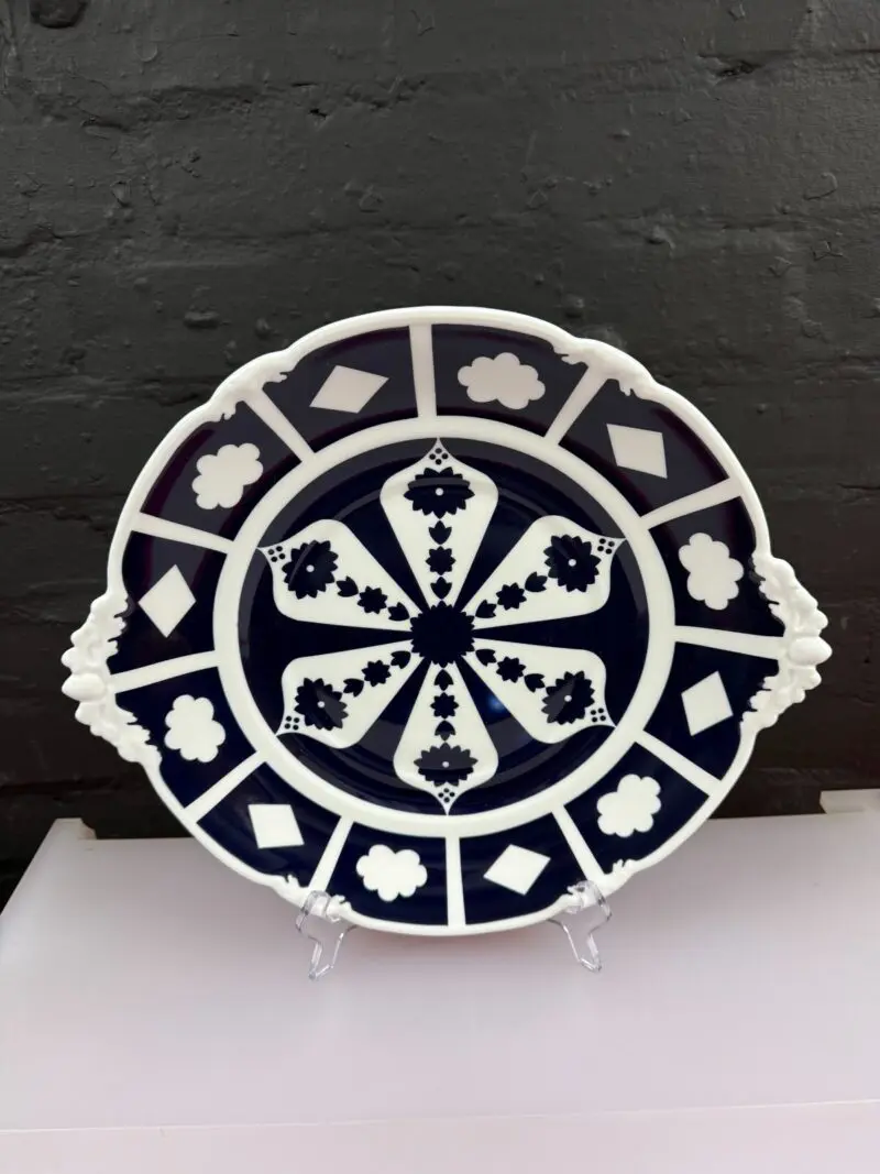 Royal Crown Derby Unfinished Imari 1128 Soup Tureen Stand Tray 36 cm 2 Available