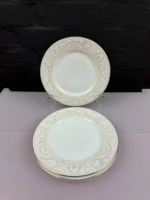 Royal Doulton 2006 Chiffon Salad Plates 20.5 cm Wide Set of 3