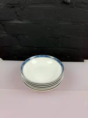 Royal Doulton Atlanta H5237 Soup / Cereal Bowls 17.5 cm Wide Set of 6