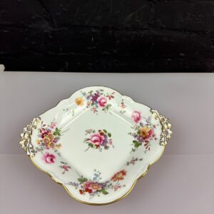Royal Crown Derby Posies Acorn Handled Sweet Dish 22.5 cm x 4 cm XXIX 1966 1st
