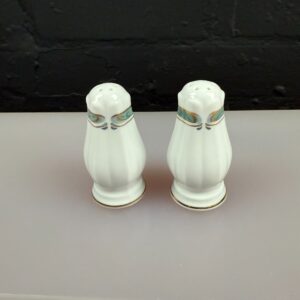 2 x Noritake Glenabbey P586 Cruet Pepper Pots 8 cm High Set