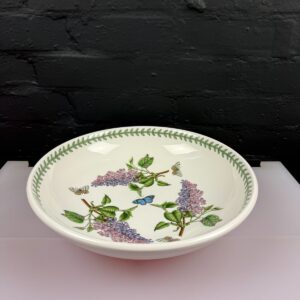 Portmeirion Botanic Garden Large Low Serving Fruit Bowl Lilac 33 cm x 7.5 cm
