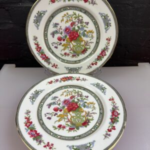 5 x Paragon Tree of Kashmir Dinner Plates 10.5" Wide Set