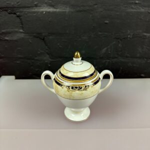 Wedgwood Cornucopia Lidded Globe Sugar Bowl
