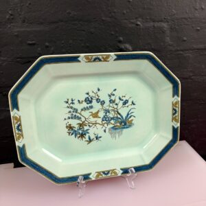 Calyx Ware Adams Ming Toi Rectangle Carving Serving Platter Plate 14.5" x 11.25"