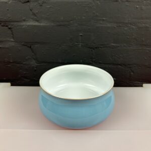 Denby Colonial Blue Fruit / Salad / Vegetable Serving Bowl 1st Quality