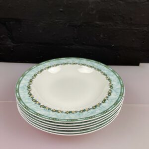 Wedgwood Clementines Rimmed Pasta  / Soup Bowls 9" Wide 3 Sets of 6 Available
