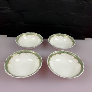 Royal Doulton Fontainebleau H4978 Fruit / Pudding Bowls 5.5" Wide Set of 4
