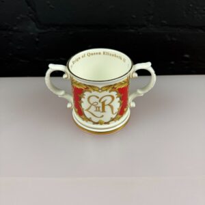 Royale Stratford Queen Elizabeth Golden Jubilee Loving Cup / Mug 2002